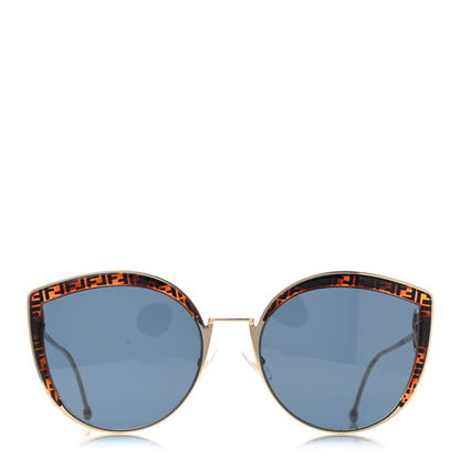 Fendi Metal Acetate F is Fendi FF Cat Eye Sunglasses FF 0290/S Blue Havana 2 of 10