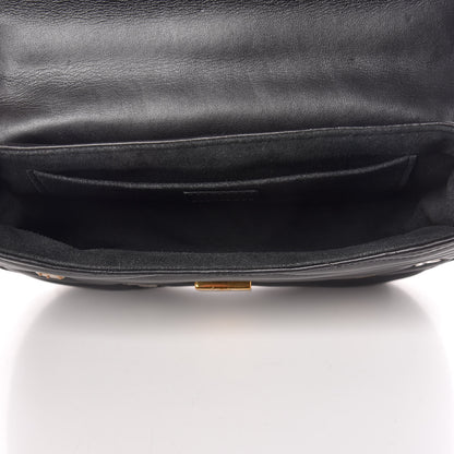 Louis Vuitton Calfskin Love Lock New Wave Chain MM Black 5 of 12