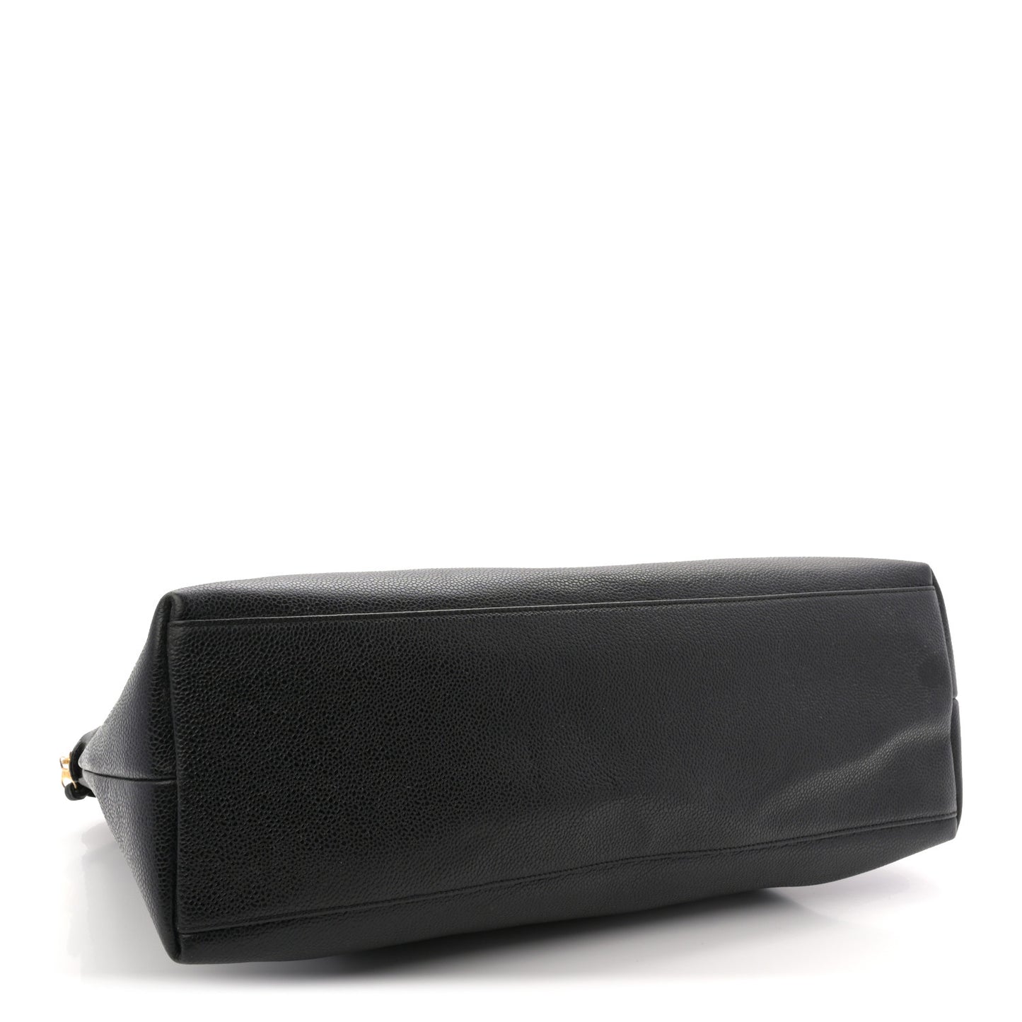 Caviar Large CC Shoulder Bag Black Black
