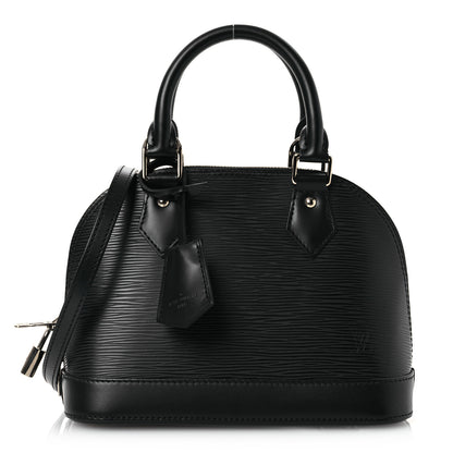 Louis Vuitton Epi Alma BB Black 1 of 9