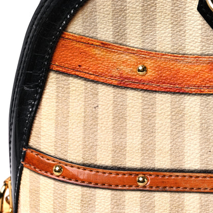 Louis Vuitton Transformed Canvas Patent Time Trunk Alma PM Beige 12 of 13