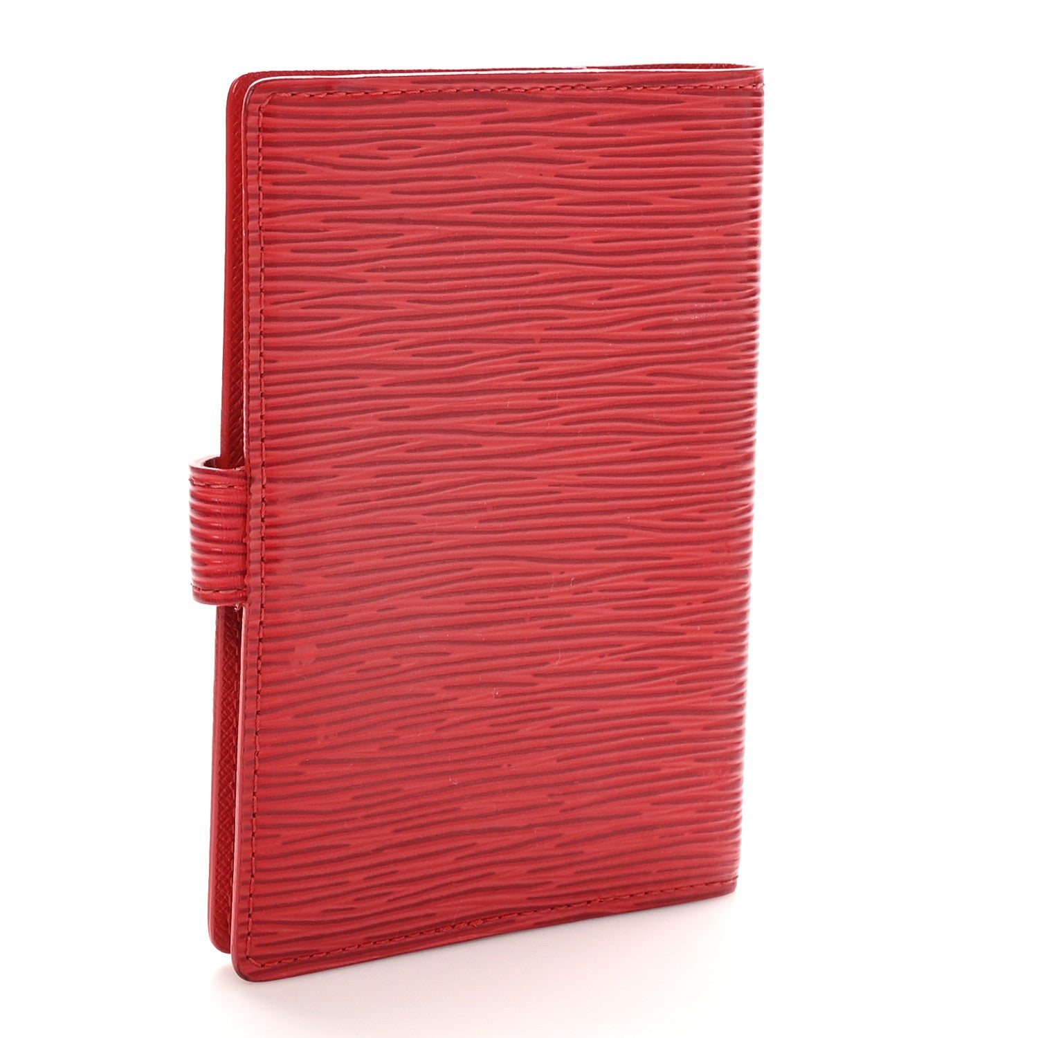 Louis Vuitton Epi Small Ring Agenda Cover Castillan Red 3 of 9
