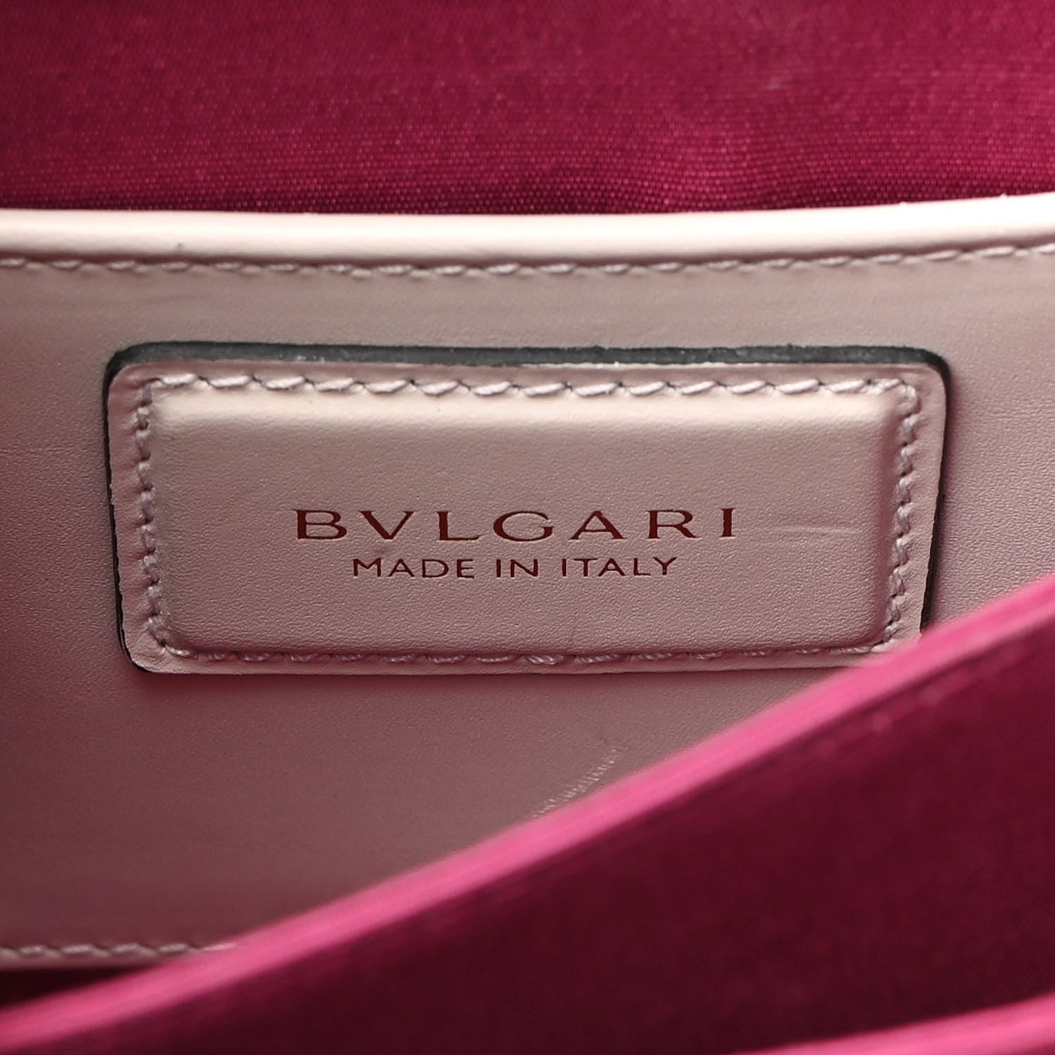 Bulgari Calfskin Serpenti Forever Top Handle White 6 of 8