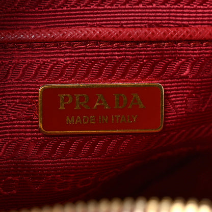 Prada Saffiano Lux Belt Bag Fuoco 6 of 8