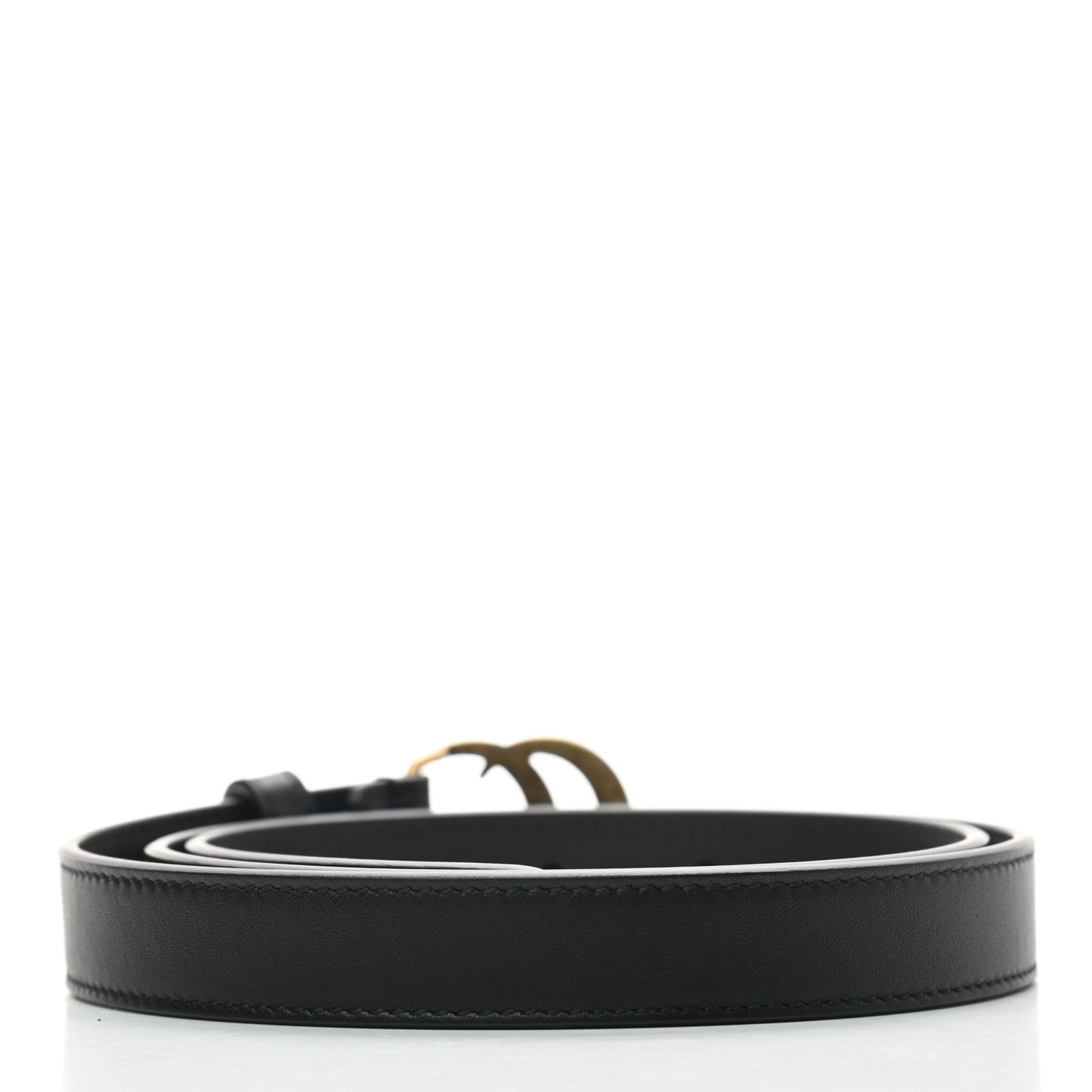 Calfskin Double G 20mm Belt 85 34 Black