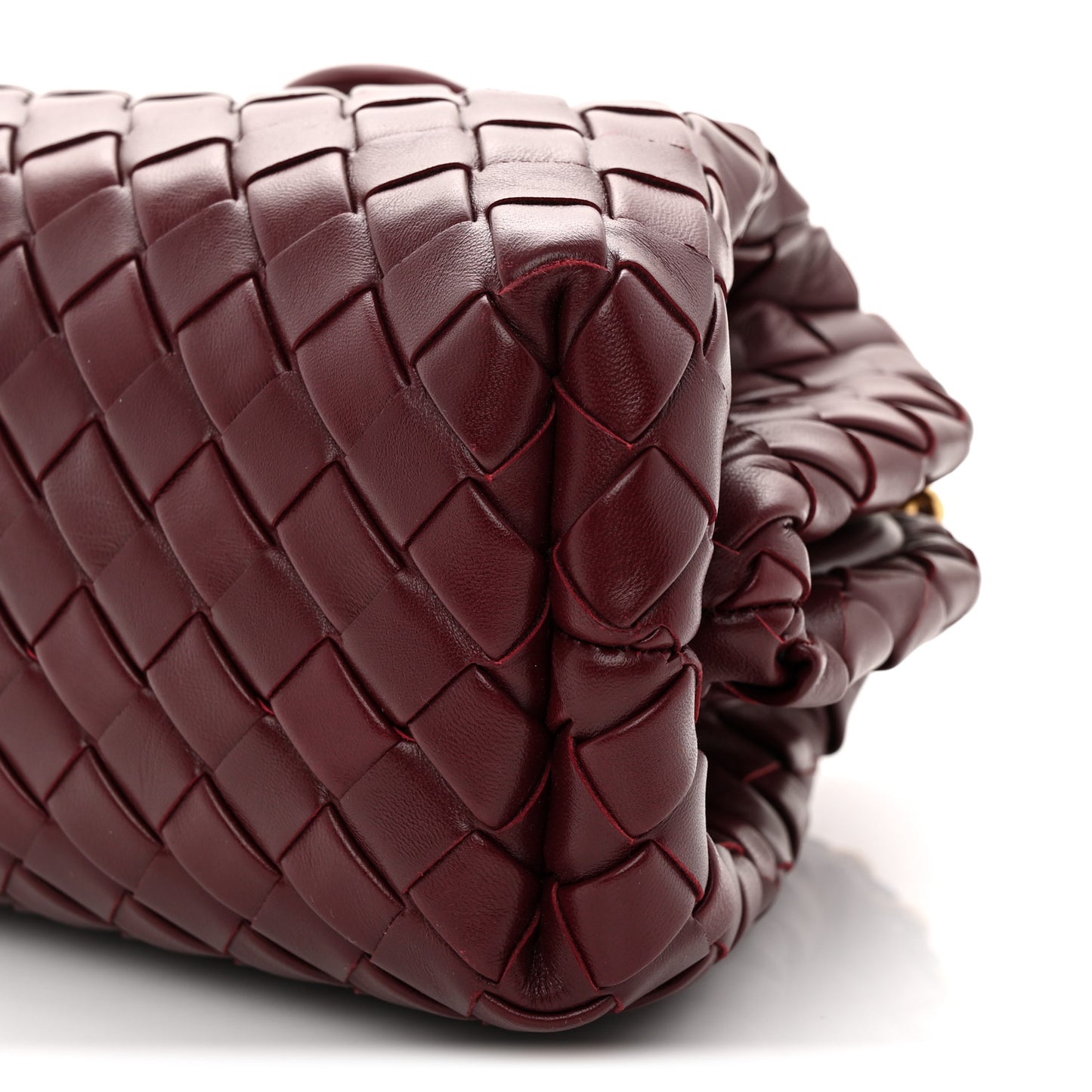 Nappa Intrecciato Teen The Lauren 1980 Clutch With Chain  Barolo