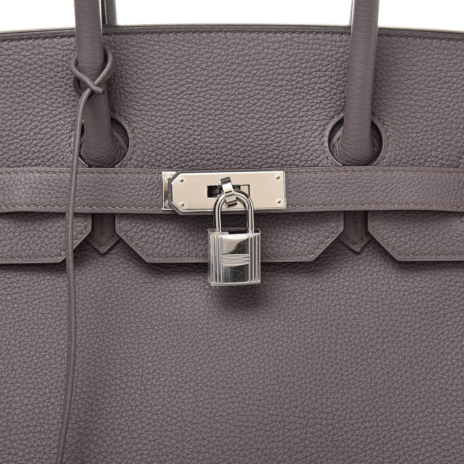 Hermes Togo Birkin 35 Etain 33 of 35