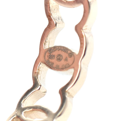 Chanel Metal CC Hoop Earrings Gold 4 of 4