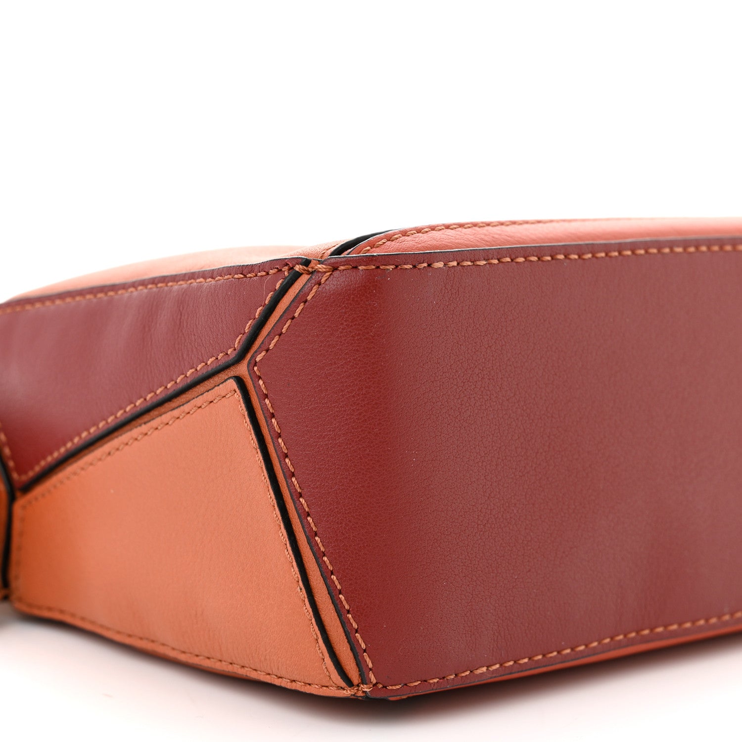 Loewe Calfskin Mini Puzzle Bag Spice Orange Pumpkin 1345372