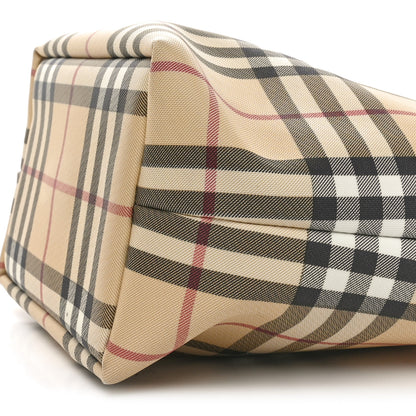 Burberry House Check Small Tote Black 9 of 9