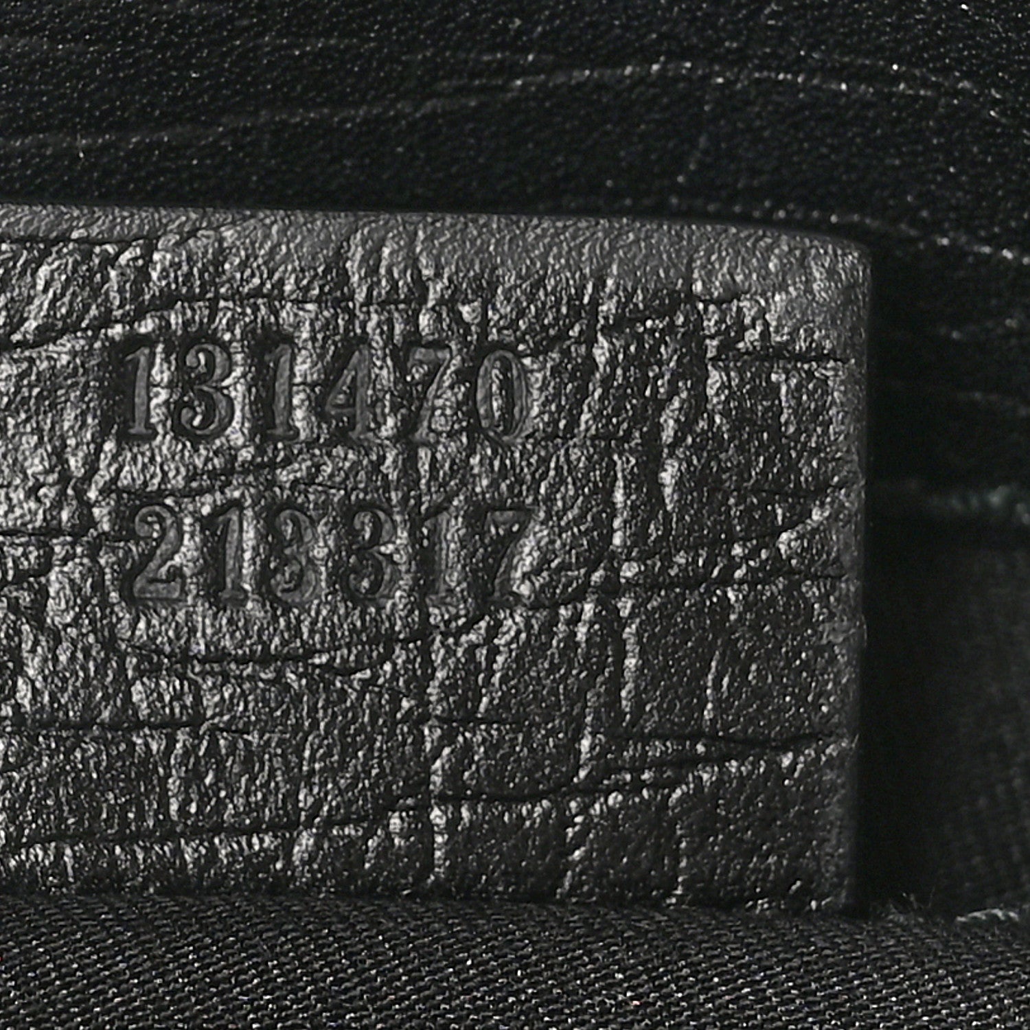 Gucci Monogram Web Horsebit Chain Clutch Black 7 of 10