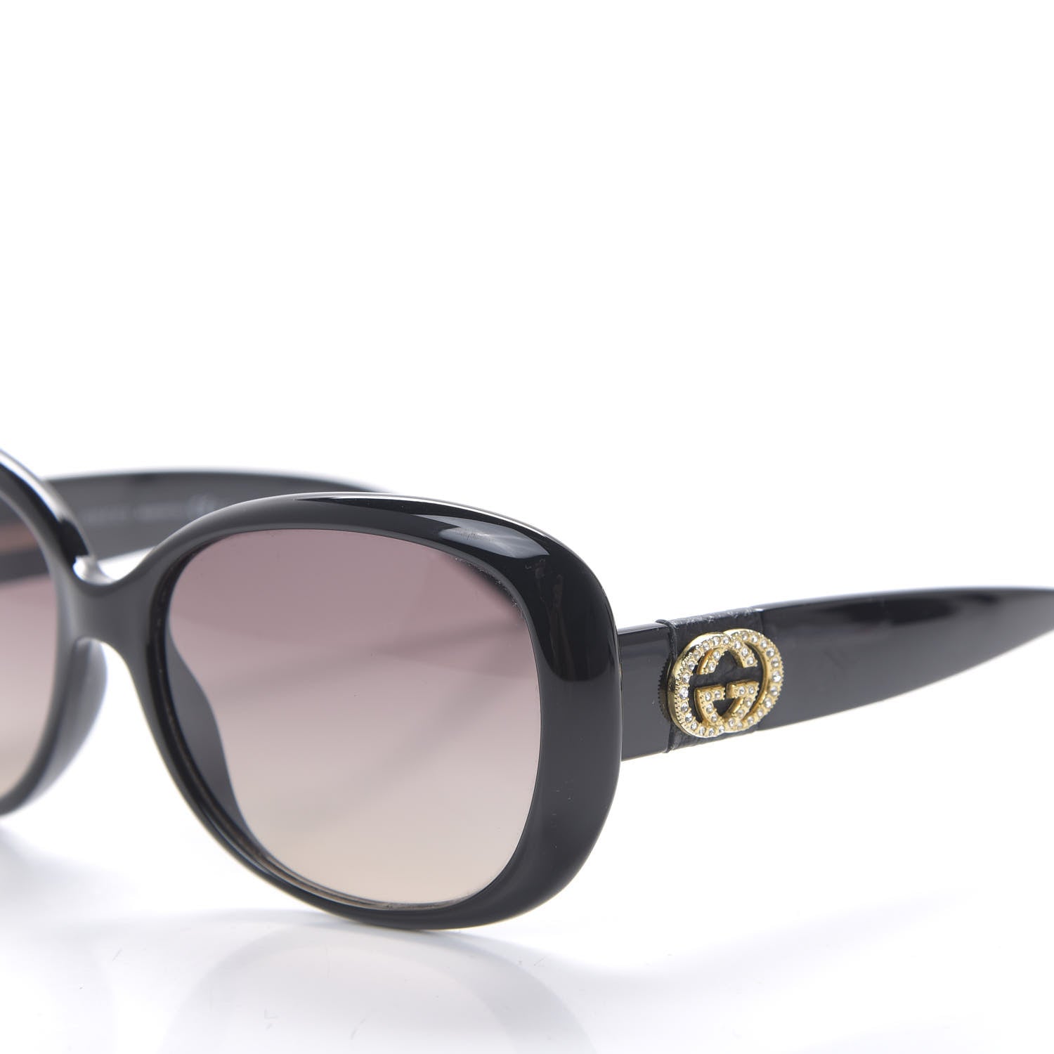 Gucci Crystal GG Sunglasses GG 3644/N/S Black 7 of 7