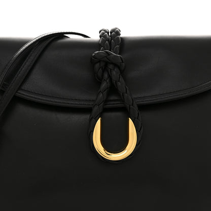 Bottega Veneta Smooth Calfskin Medium Liberta Shoulder Bag Black 8 of 11