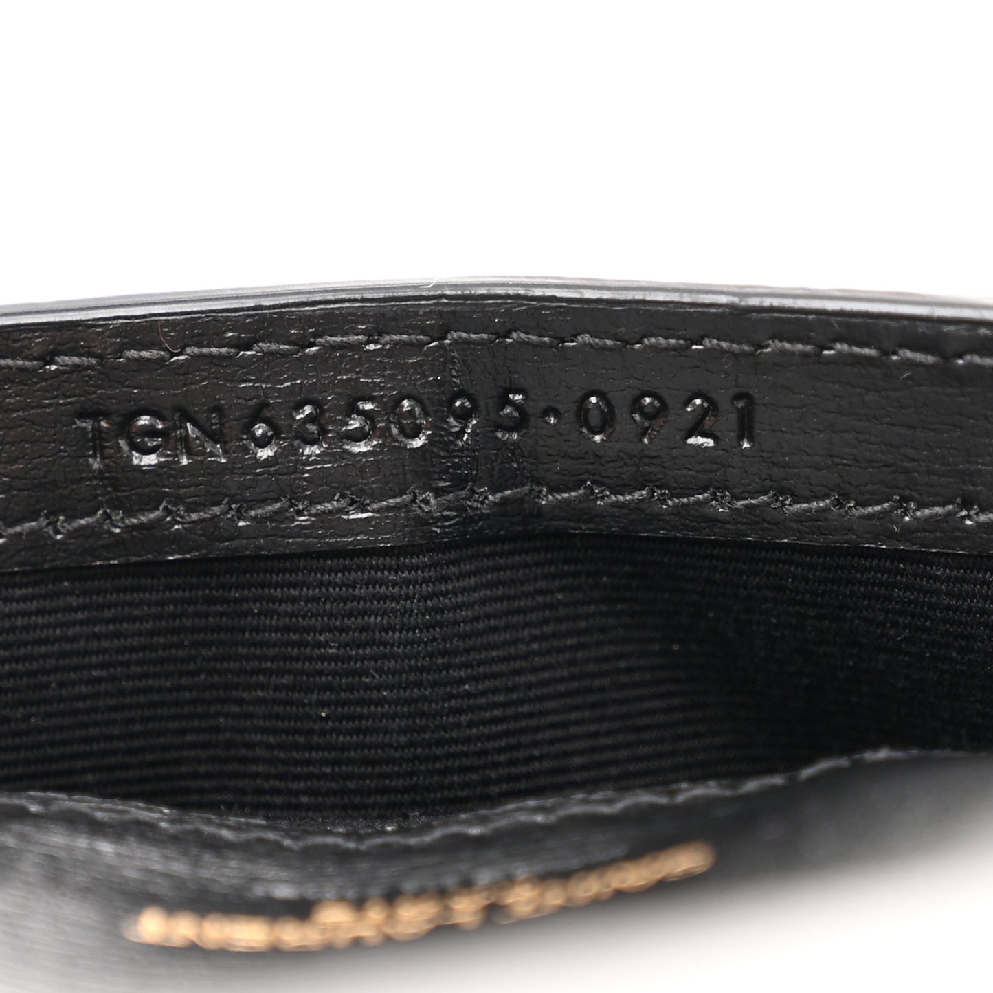 Smooth Calfskin Monogram Phone Holder Crossbody Black
