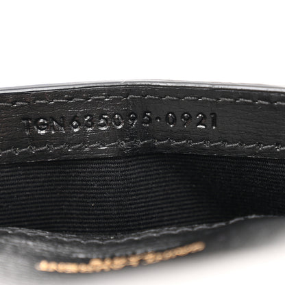 Saint Laurent Smooth Calfskin Monogram Phone Holder Crossbody Black 7 of 12