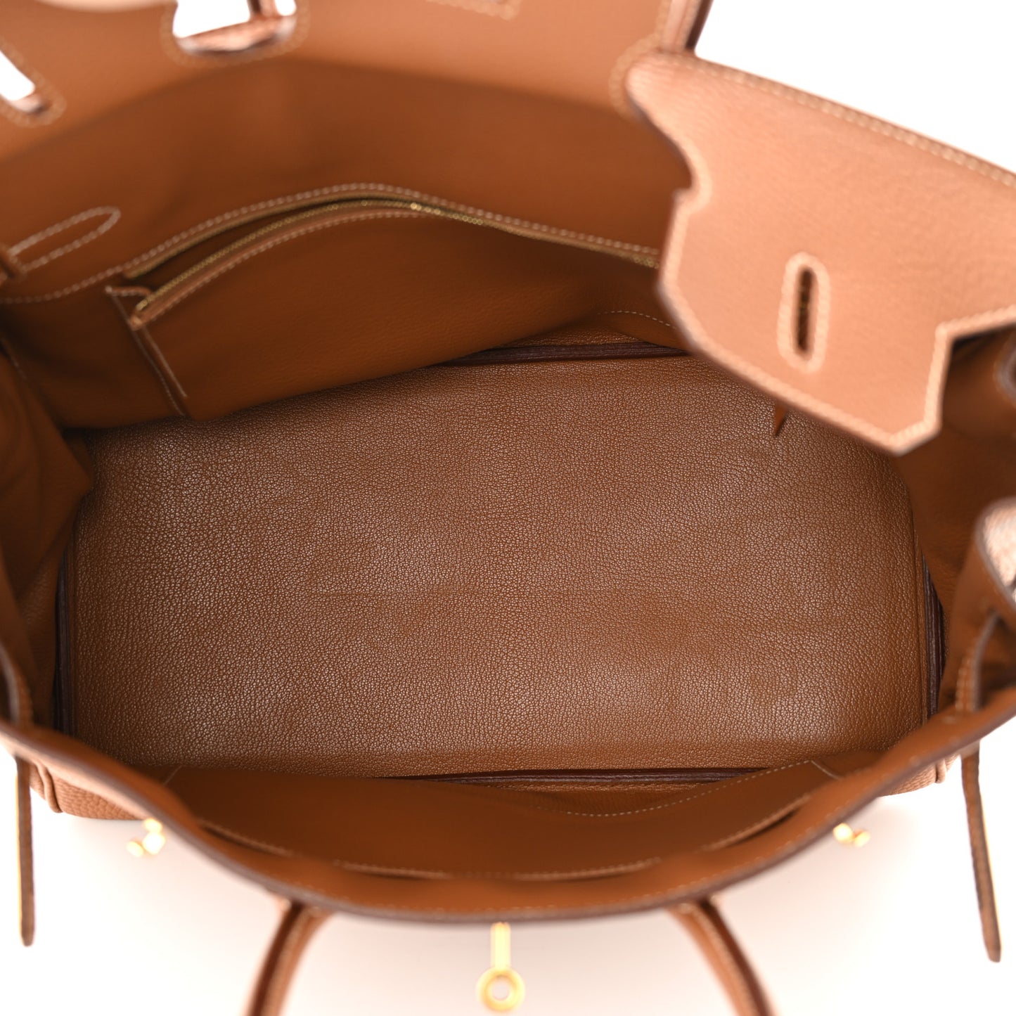 Taurillon Clemence Birkin 35 Gold