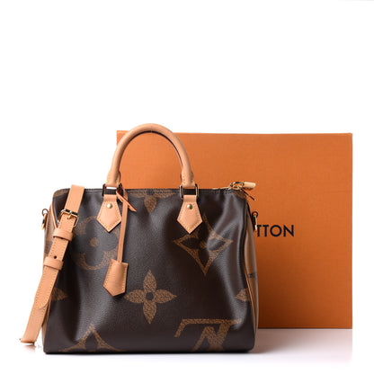 Louis Vuitton Reverse Monogram Giant Speedy Bandouliere 30 16 of 16