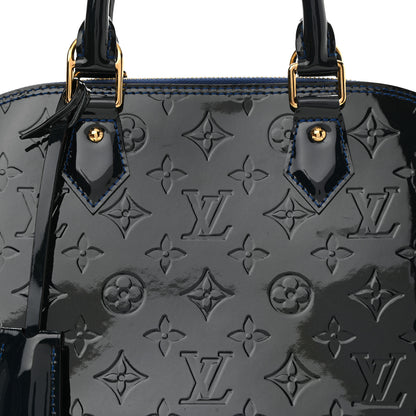Louis Vuitton Vernis Alma PM Grand Blue 8 of 10