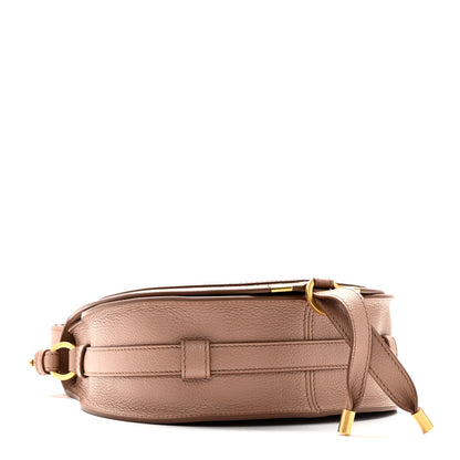 Chloe Grained Calfskin Marcie Saddle Bag Woodrose 4 of 9