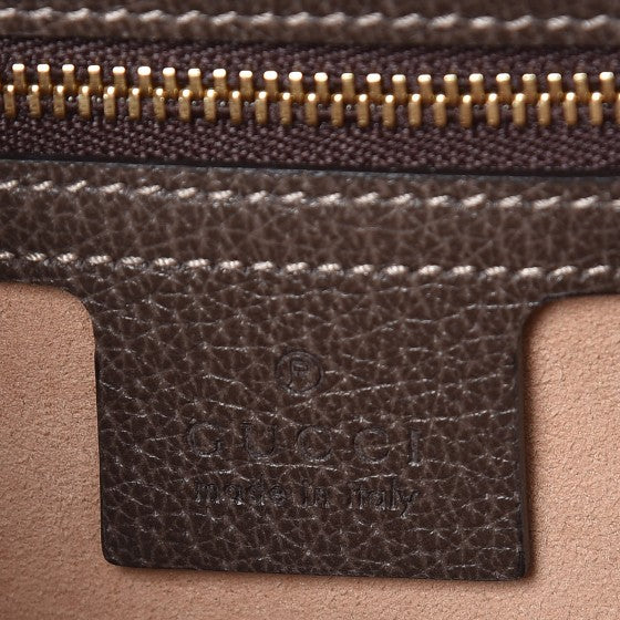 Gucci GG Supreme Monogram Web Small Ophidia Shoulder Bag Brown 6 of 7