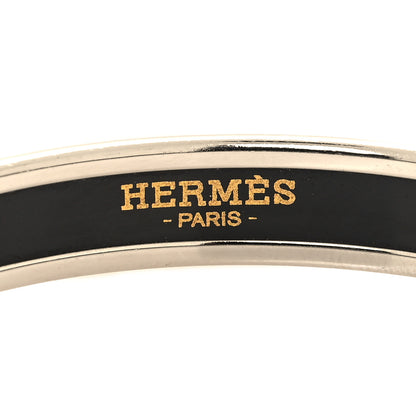 Hermes Enamel Printed Narrow Bracelet 62 4 of 5