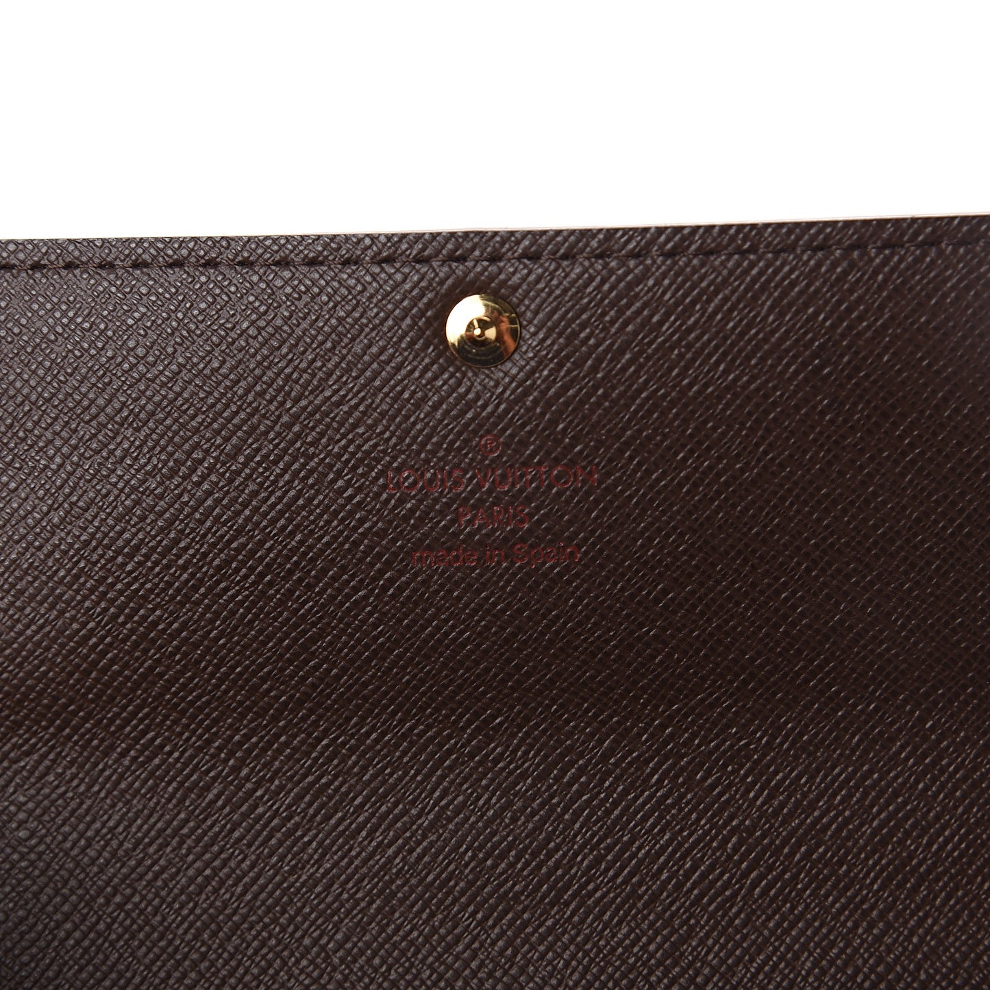 Damier Ebene Sarah Wallet