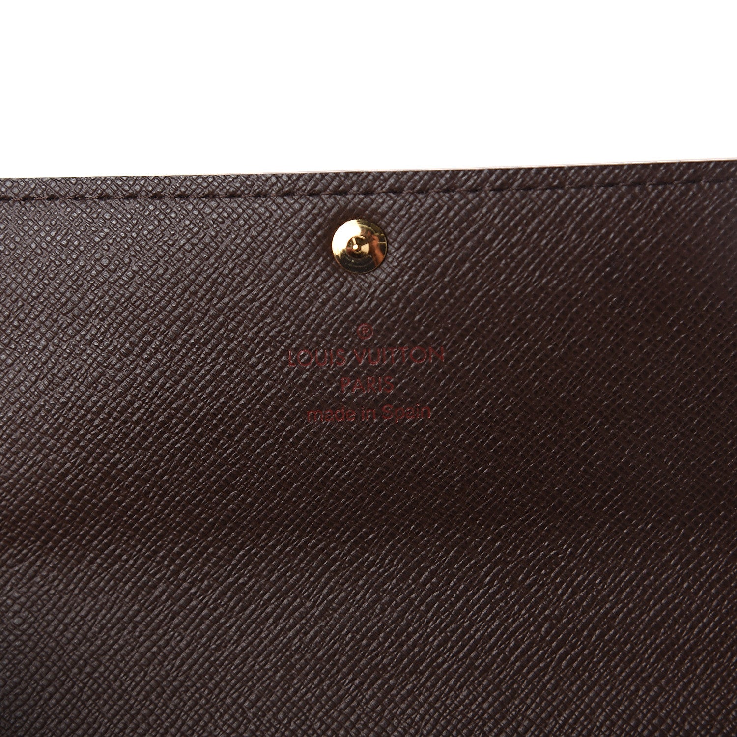 Louis Vuitton Damier Ebene Sarah Wallet 5 of 5