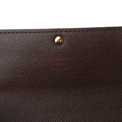 Louis Vuitton Damier Ebene Sarah Wallet 5 of 5
