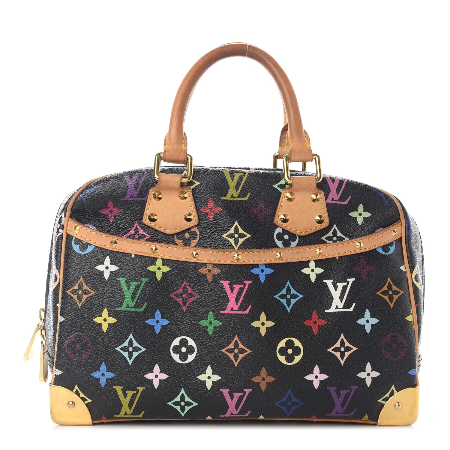 Louis Vuitton Monogram Multicolor Trouville Black 1 of 15