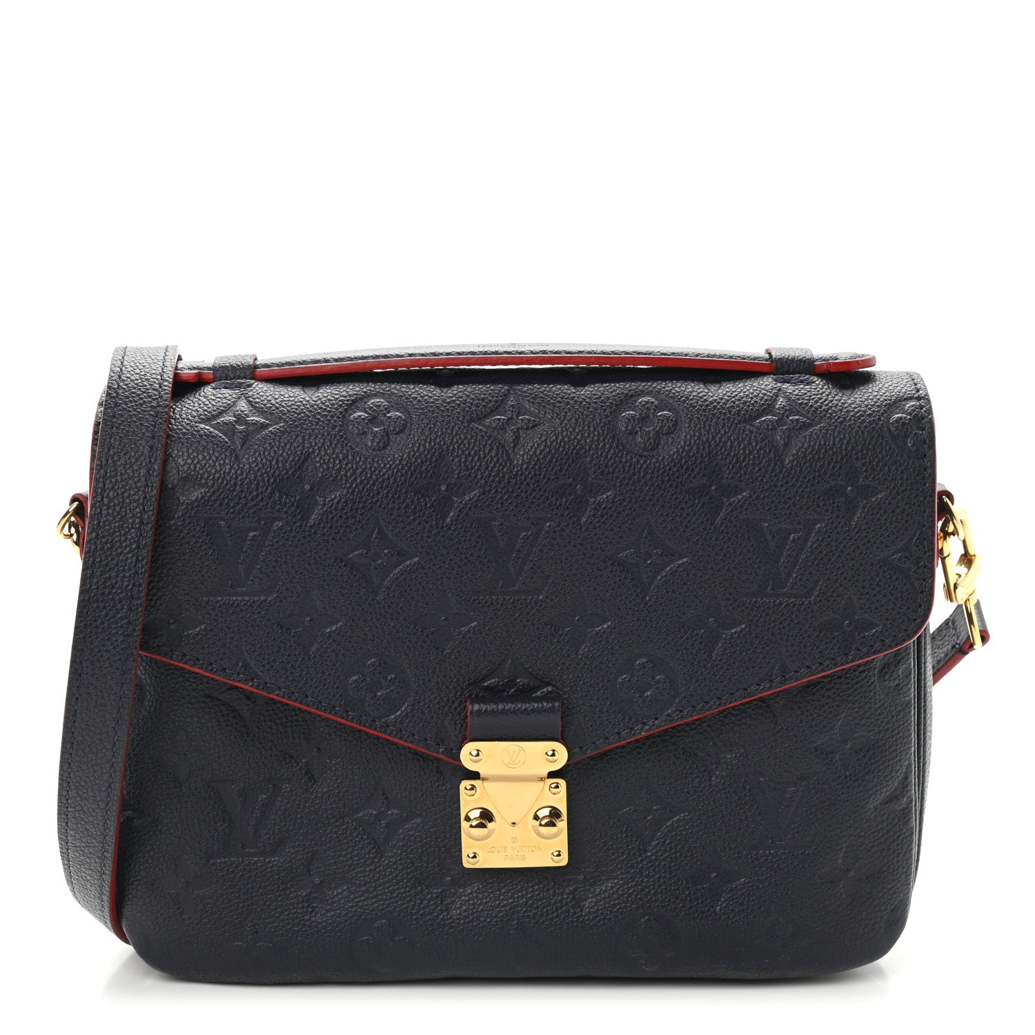 Louis Vuitton Empreinte Pochette Metis Marine Rouge 1 of 9