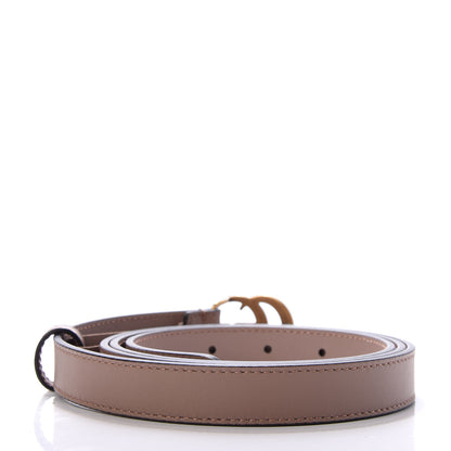 Gucci Calfskin Double G 20mm Belt 110 44 Porcelain Rose 2 of 5