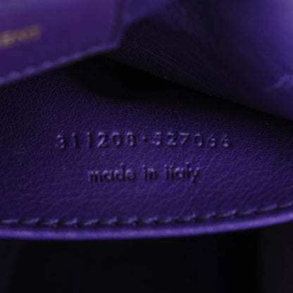 Saint Laurent Calfskin Medium Classic Y Cabas Purple 7 of 13