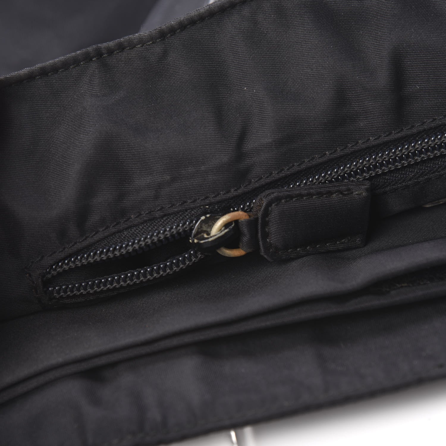 Prada Tessuto Nylon Lucite Tote Black 6 of 9