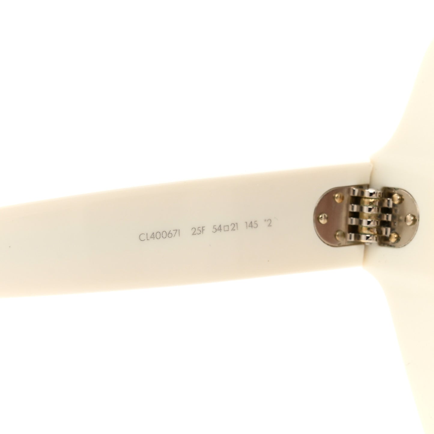 Acetate Butterfly Sunglasses CL 40067I White