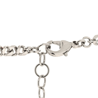 Chanel Pearl CC Star Long Necklace Silver 4 of 5