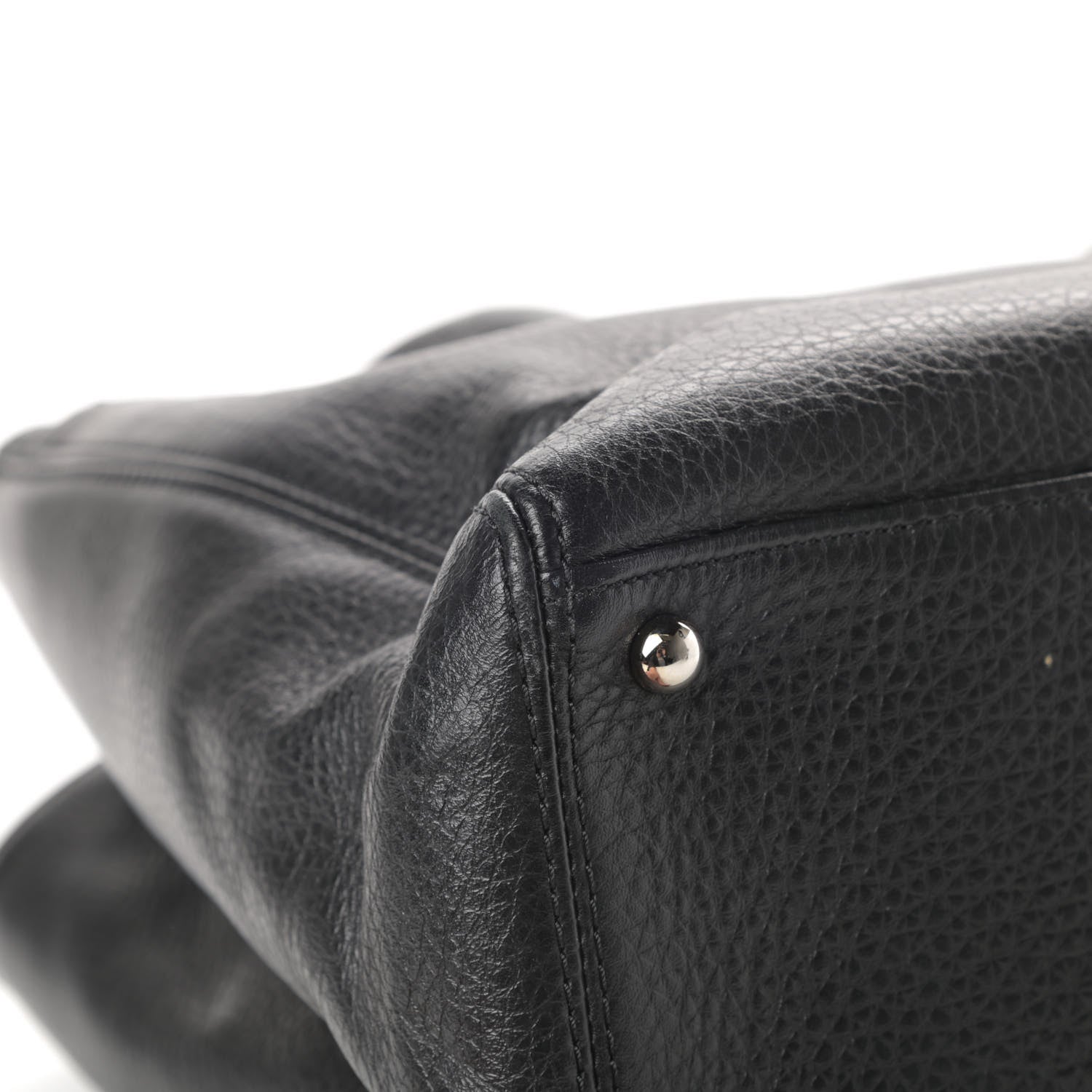 Chanel Calfskin Cerf Executive Shopper Tote Black 11 of 15