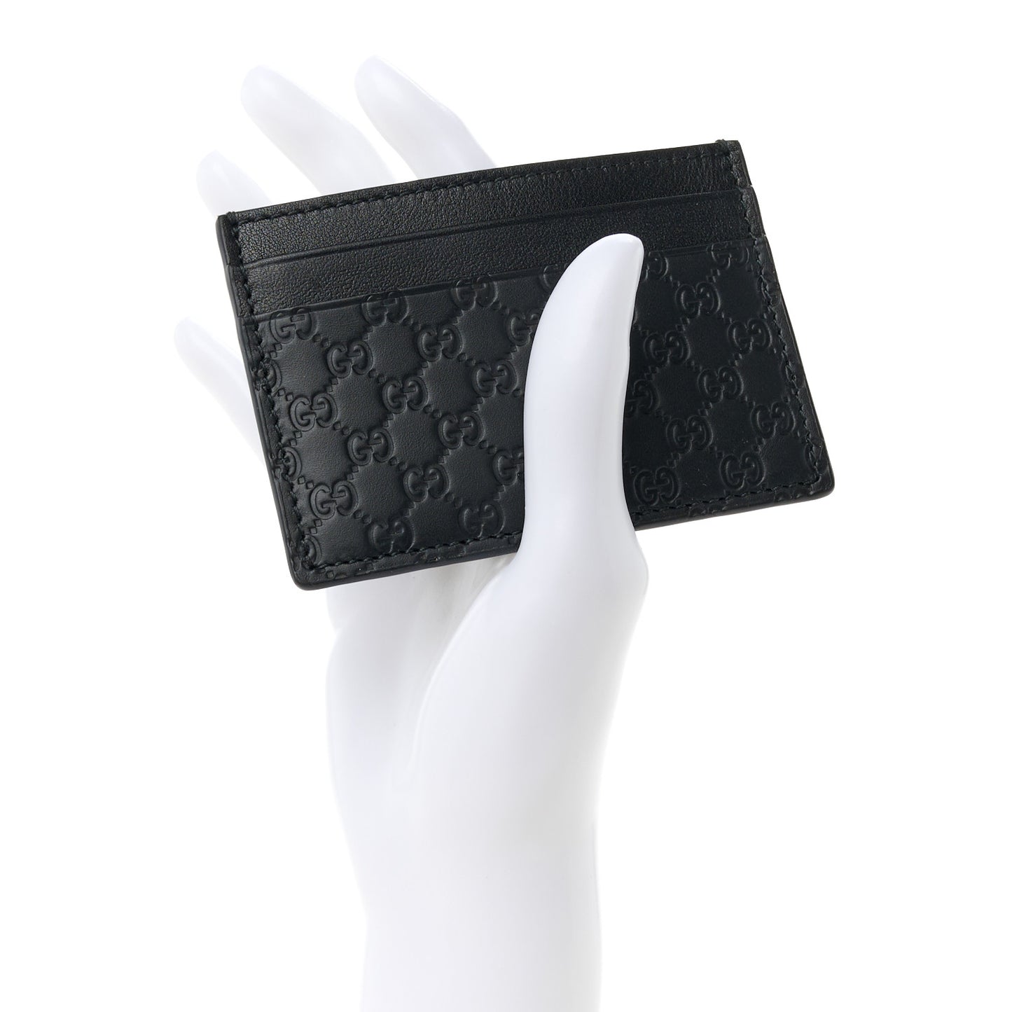 Microguccissima Card Holder Black