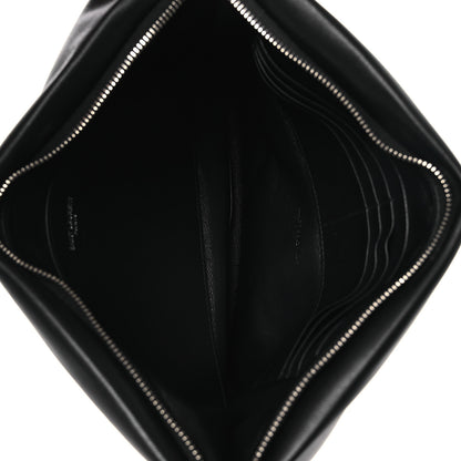 Saint Laurent Lambskin Large Puffy Pouch Black 5 of 12