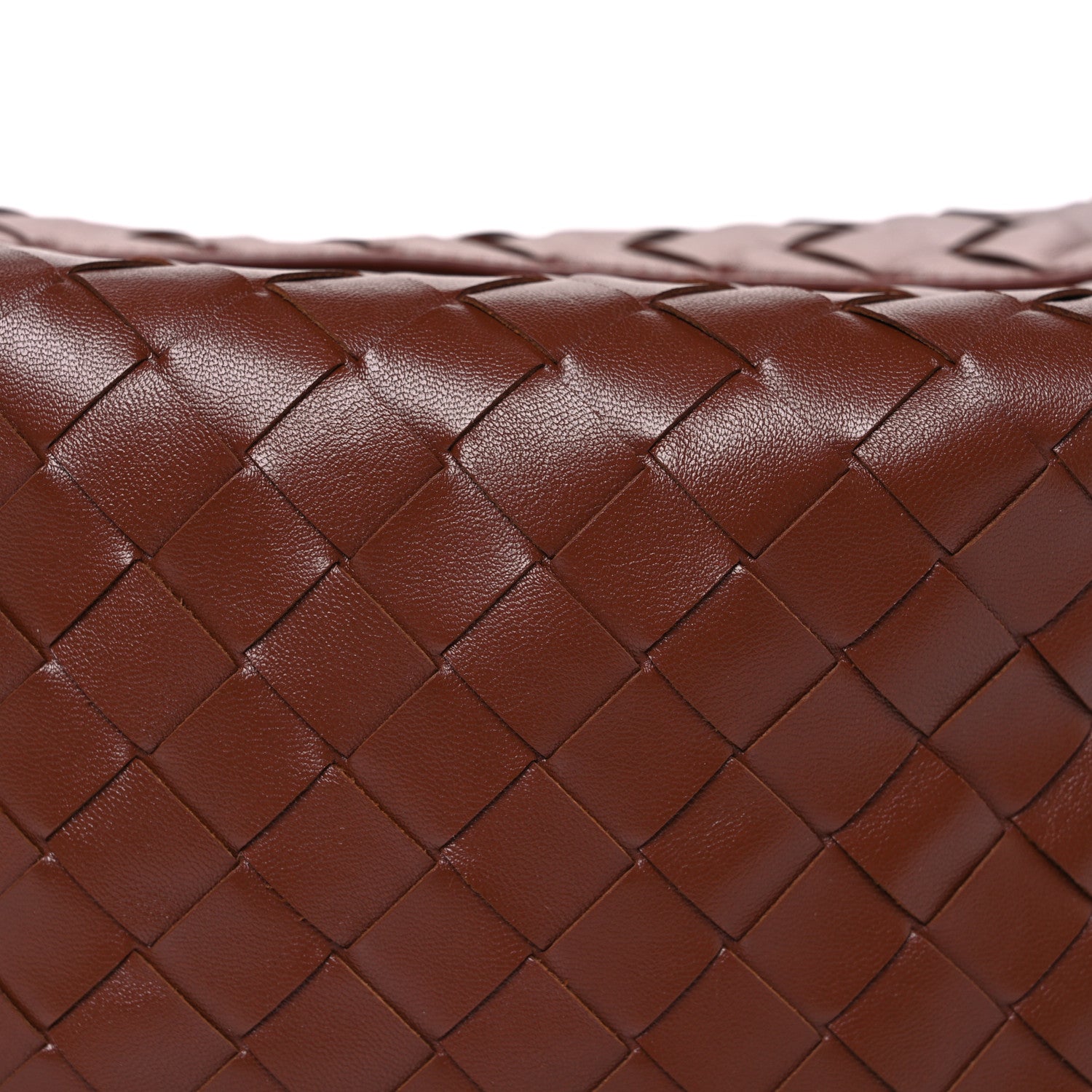 Bottega Veneta Calfskin Nappa Intrecciato Mini Wallace Sapele 9 of 11