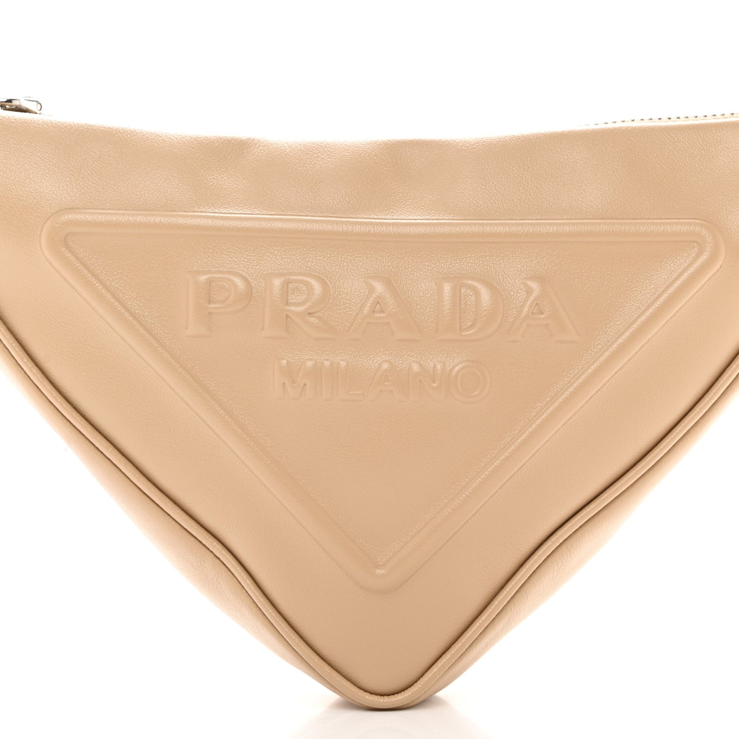 Grace Lux Triangle Pouch Sabbia