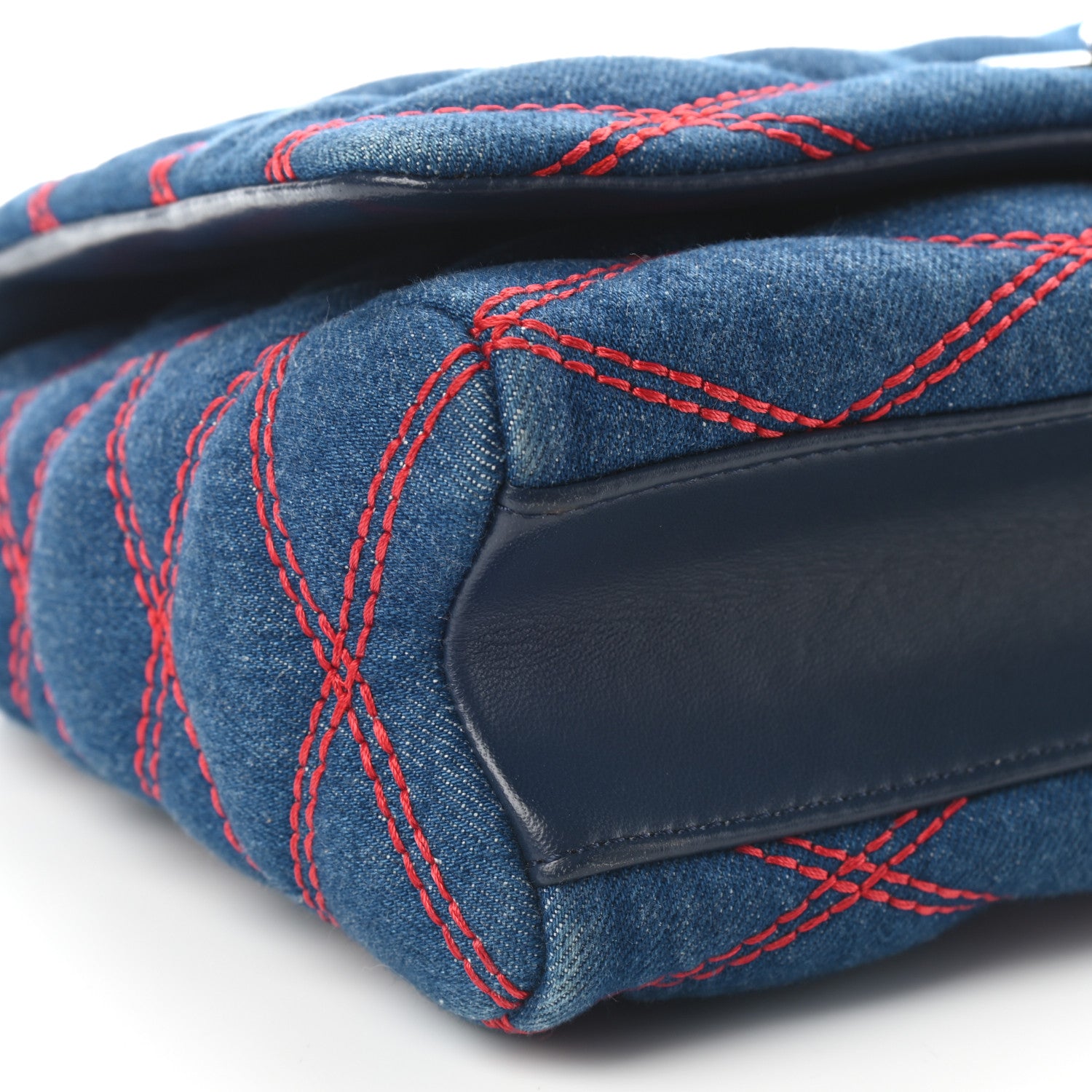 Louis Vuitton Denim Malletage GO-14 MM Denim Dark 7 of 8