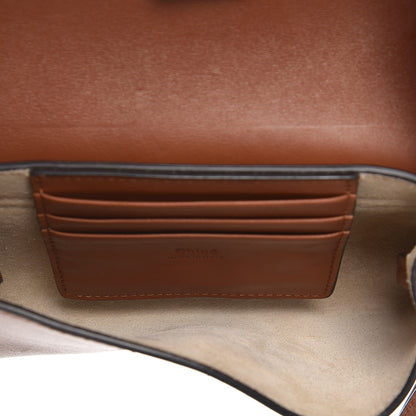 Chloe Suede Calfskin Mini Faye Shoulder Bag Tobacco 5 of 7