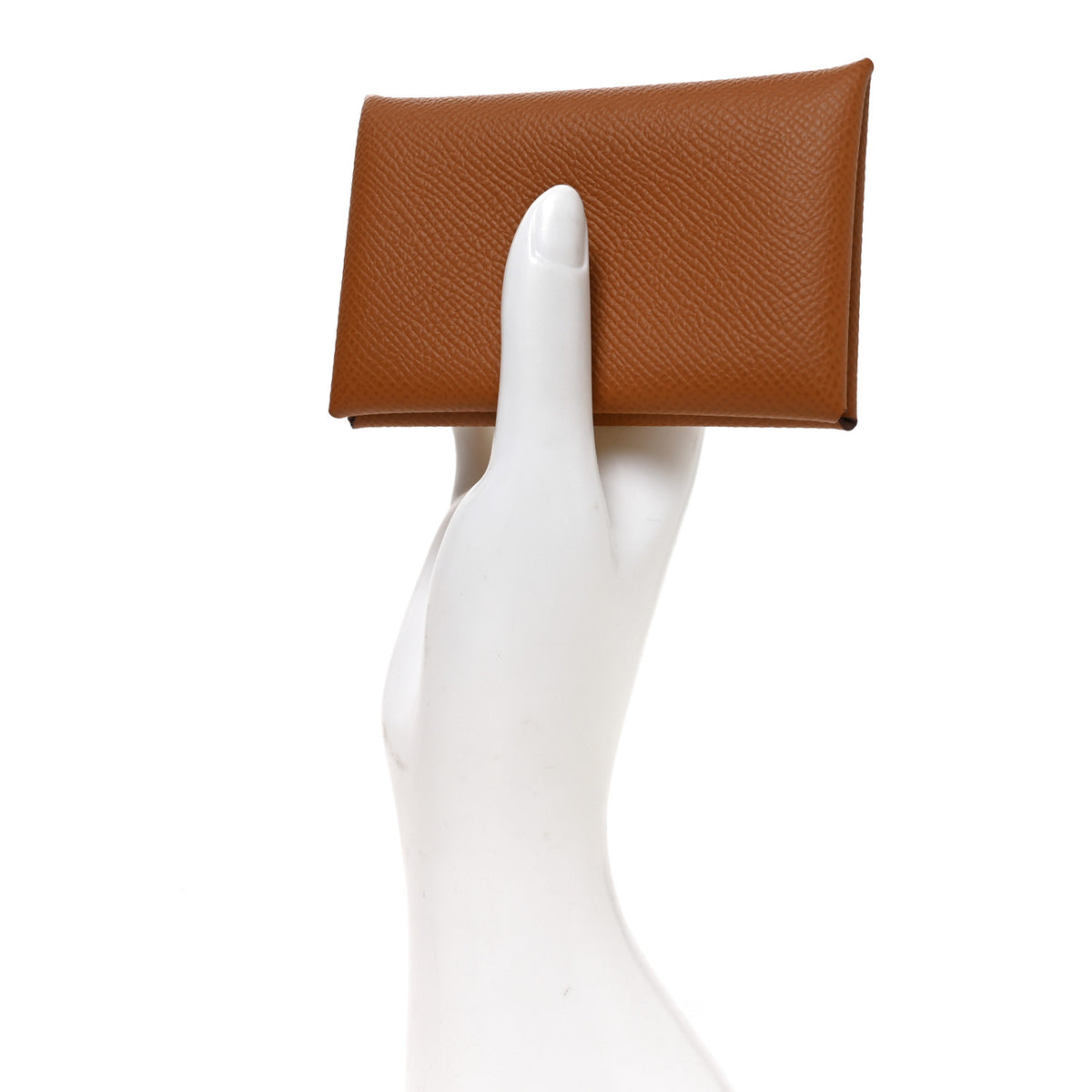 Epsom Calvi Card Case Gold