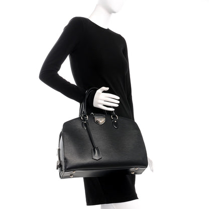 Louis Vuitton Epi Pont-Neuf GM Black 2 of 9
