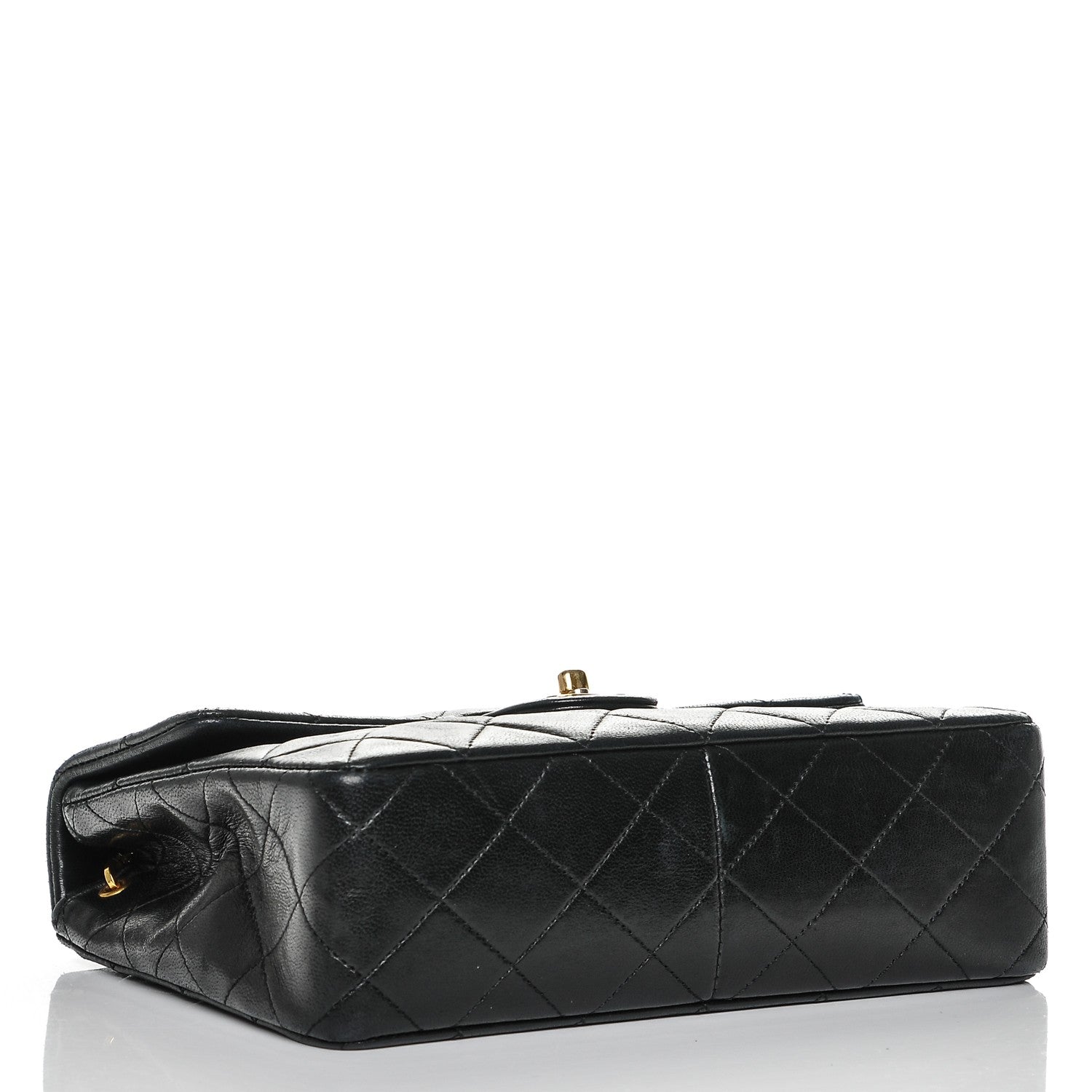 Chanel Lambskin Quilted Small Single Flap Black 4 of 8