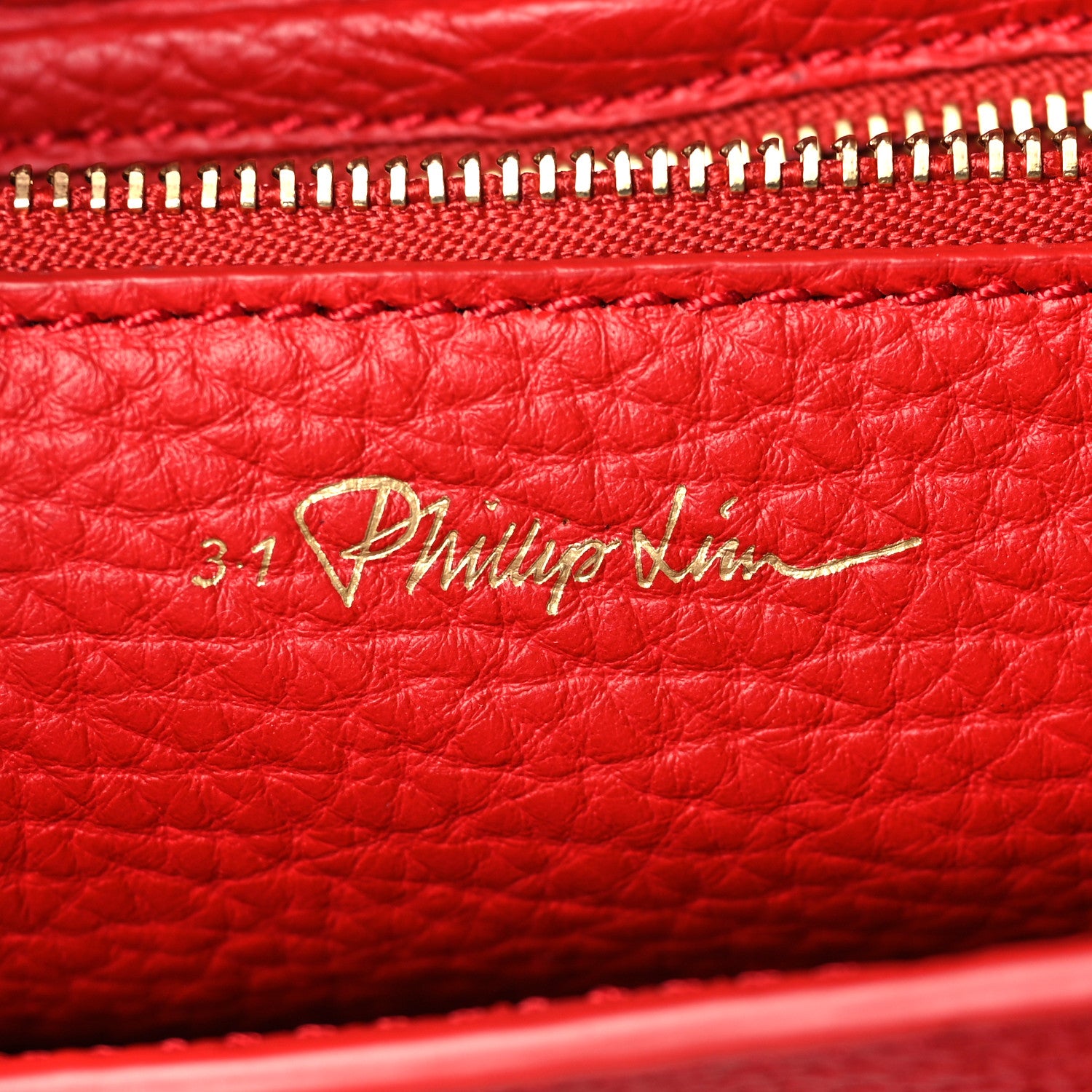3.1 Phillip Lim Textured Calfskin Mini Pashli Satchel Red 7 of 11