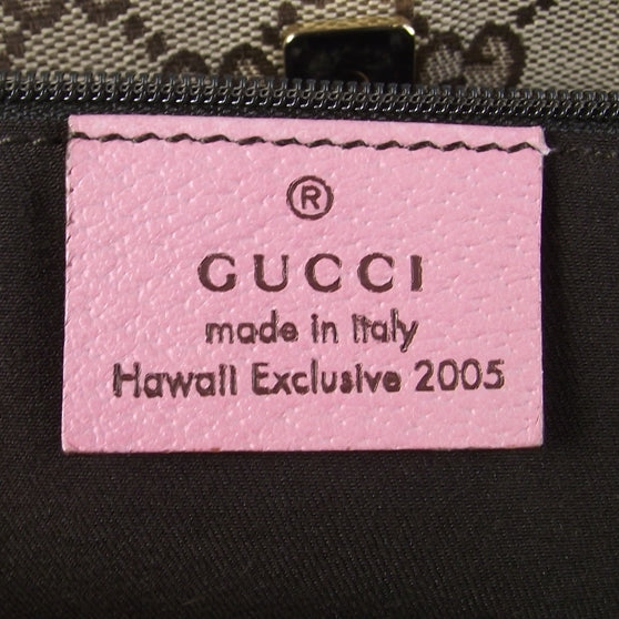 Leather Abbey Hawaii Exclusive Top Handle Tote Iris Rose