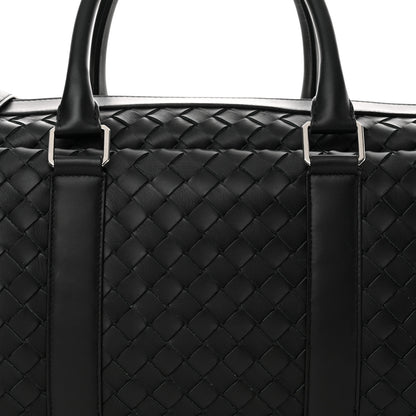 Bottega Veneta Nappa Intrecciato Gym Bag Black 6 of 11
