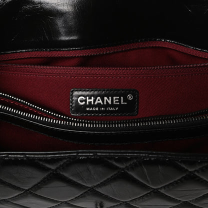 Chanel Glazed Calfskin Quilted Coco Soft Flap Black 6 of 10