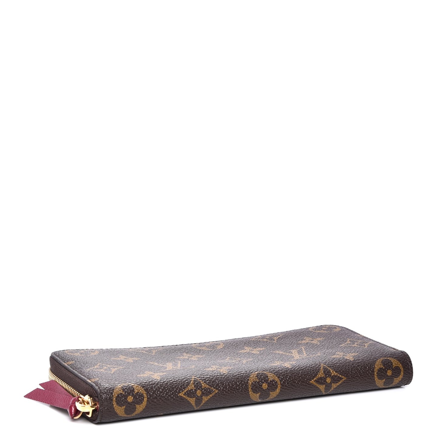 Monogram Clemence Wallet Fuchsia